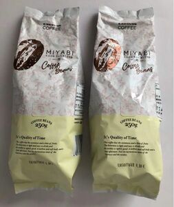MIYABI コーヒー 豆 2パック