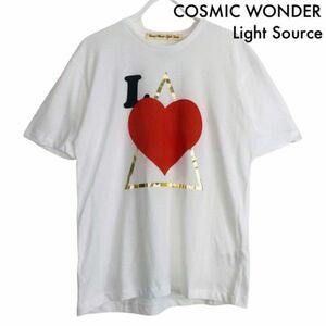 コズミックワンダー ライトソース COSMIC WONDER Light Source 半袖 プリント Tシャツ レディース サイズ2