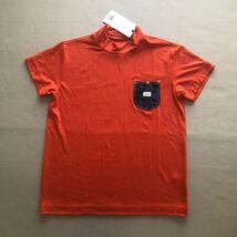 新品・未使用　Lee ゴルフ 半袖モックネックシャツ ◆ M ◆ 日本サイズL相当 LG9971_画像1