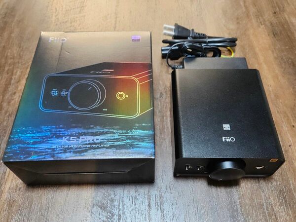 FiiO K5 Pro ESS DAC ヘッドホンアンプ USBケーブル付けます！