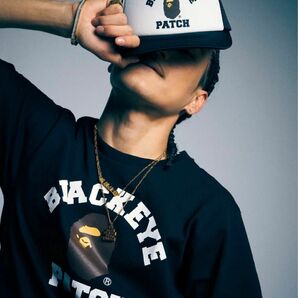 Black eye patch Bape cap