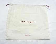 定価41万 極美品 Salvatore Ferragamo フェラガモ ガンチーニ柄使用 スタジオバッグ スモール DH21 H159 カーフ レザー 2WAY ハンドバッグ_画像10