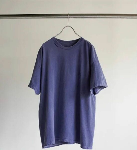 ANCELLM EMBROIDERY DYED T-SHIRT