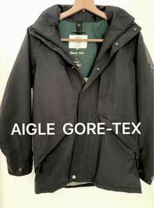 AIGLE GORE-TEX　ブラック　マウンテン　ブルゾン　