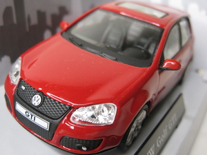 【気軽に楽しむ大人のインテリア】-Cararama- VW Golf GTI Red-1/43-思い出 夢 ノスタルジー 蘇る ☆未使用、未展示品☆即決有☆彡