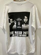 THE MATCH 2022 Tシャツ サイズXL メンズ　　那須川天心　武尊　RIZIN K-1 PRIDE 朝倉未来　魔裟斗　井上尚弥_画像1