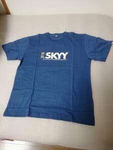 スカイ　ブルー／ＳＫＹＹ ＢＬＵＥ■サントリーの販促用Ｔシャツ■未使用