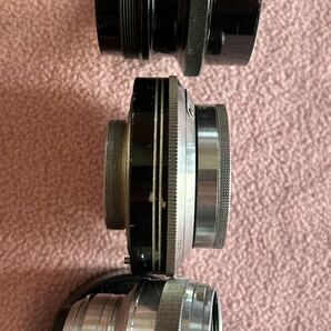 Xenan NIKKOR MAMIYA Sonnar レンズ4個 Nikon F カメラアクセサリー☆中古品の画像6