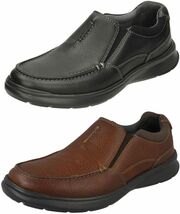 送料無料 Clarks 28.5cm ローファー ブラック 軽量 サイドゴア ビジネス スニーカー ビジネス ブーツ ランニング マウンテン JJJ147_画像5