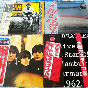 すべて帯付ビートルズ～ソロLP28枚まとめて！良好品多数ポスター付有Beatles レコードの画像4