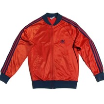 希少 70s 80s adidas ATP トラックジャケット ジャージ S レッド x ネイビー USA製 アメリカ製 ヴィンテージ ビンテージ アディダス 赤 紺_画像2