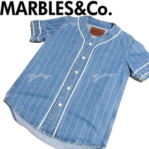 Marbles marble z Denim Baseball shirt S indigo 