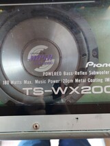 pioneer TS-WX200A carrozzeria_画像6