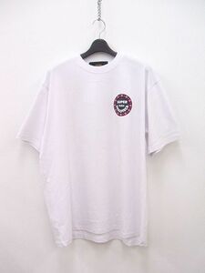 pleasure DISCOTECA プリント半袖Tシャツ サイズM 白、黒、ピンク等 プレジャー 中古 0-0807S F79066