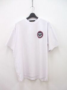 pleasure DISCOTECA プリント半袖Tシャツ サイズM 白、黒、ピンク等 プレジャー 中古 0-0807S F79065