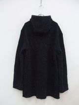 nuterm 003CT-017W REVERSIBLE MIX KNIT HOOD COAT フードコート サイズS ネイビー メンズ ニューターム 中古 0-0905T F80098_画像2