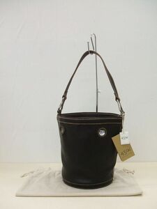 45rpm/45R/21SS/ leather. bucket bag grande / four tea five a-rupi- M / regular price 176000 jpy used 1-0605G 175177