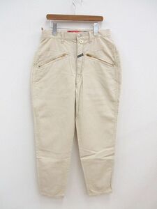 gourmet jeans/定価36000円/type2 x zip/30/ベージュ/コーデュロイパンツ/グルメジーンズ 中古 1-0303M F82893