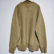 A.PRESSE Vintage Sweatshirt 22AAP-05-04M 加工 トレーナー スウェット 黄土色 アプレッセ 4-0502M F96192_画像2