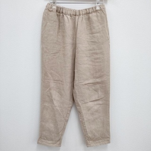 fog linen work リネン イージーパンツ パンツ ベージュ フォグリネンワーク 4-0503M 235683