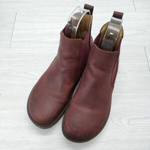 BIRKENSTOCK STALON サイズ39 250 バーガンディー サイドゴア ブーツ 赤茶 ビルケンシュトック 4-0518G 237901