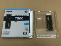 新品 Crucial T500 2TB 2280 SSD M.2 PCIe Gen4x4 NVMe 5年保証 送料無料 東京発送_画像1