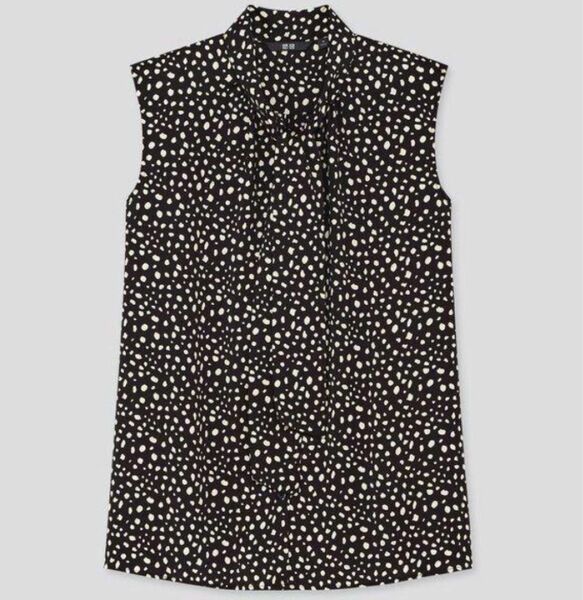 M*UNIQLO*ボウタイリボンブラウス
