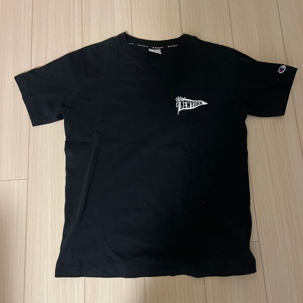 チャンピオン champion Tシャツ 半袖 黒 ブラック