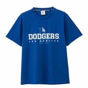 ドジャース ブルー 大谷翔平 Tシャツ メジャーリーグ 半袖Tシャツ ロサンゼルス