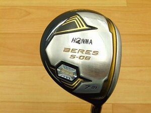 ホンマ HONMA●ベレス BERES S-06 2s 7W 21度 S(s10-1-17)