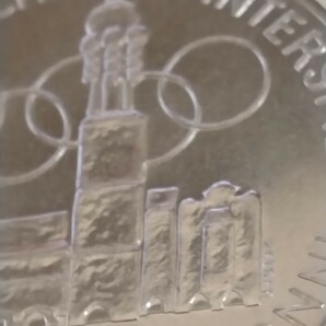 オーストリア 1975v 100シリング銀貨 Olympic Wintergames Innsbruckの画像7