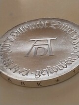 東ドイツ 1971 10マルク銀貨 500th Birth anniversary artist Albrecht Durer - AD Monogramm_画像8