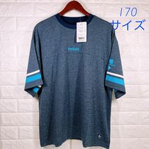 新品　crocs Tシャツ　170サイズ ネイビー系_画像1