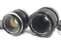 ★実用美品★ キヤノン Canon MACRO FD 50mm F3.5 S.S.C. / FL 50mm F1.8 #5501_画像1
