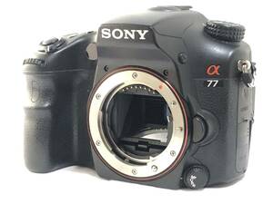 ★訳あり美品★ ソニー SONY α77 SLT-A77V ボディ #5452