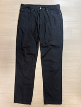 Patagonia/パタゴニア/Guild Pants/ギルドパンツ/57001/チャコールグレー/オーガニックコットン/ストレートシルエット/ジッパーフライ/34_画像1