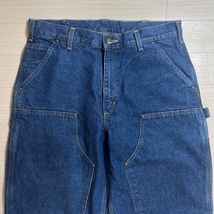 Carhartt/カーハート/B73/LOOSE FIT DOUBLE-FRONT UTILITY LOGGER JEAN/ダブルフロント デニムパンツ/ダブルニーデニムペインターパンツ_画像4