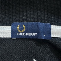 FRED PERRY×narifuri/フレッドペリー×ナリフリ/サイドテープ×バックポケット×サムホールデザイン/別注トラックジャケット/ブラック/M_画像8