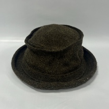 CA4LA×NEW YORK HAT×Harris Tweed/カシラ×ニューヨークハット×ハリースツイード/USA製/ウールツイード/別注STINGY/ハット/帽子/Mサイズ_画像2