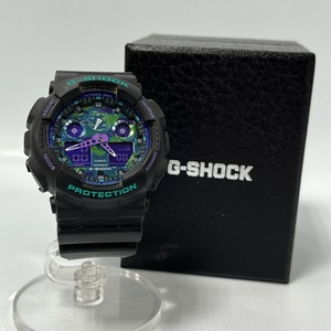 CASIO/カシオ/G-SHOCK/ジーショック/GA-100BL-1AJF/メタリックカモ/クォーツ/デジアナ/腕時計/20気圧防水/ラバー