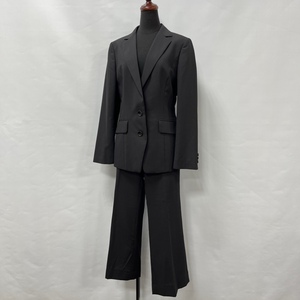 PERSON'S/ Person's / черный полоса / формальный выставить /2B tailored jacket + слаксы / большой размер 