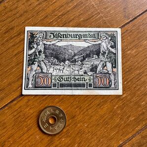 レア　ドイツ 旧紙幣(失効券) ノートゲルト 古銭 古紙幣