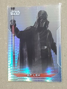 送料63円　topps　STAR WARS　スターウォーズ　最後のジェダイ　299シリ　アプレク　レン騎士団