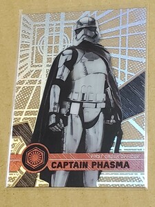 傷有り特価　送料63円　topps　HIGH TEK　STAR WARS　キャプテンファズマ　スターウォーズ　EP7　フォースの覚醒