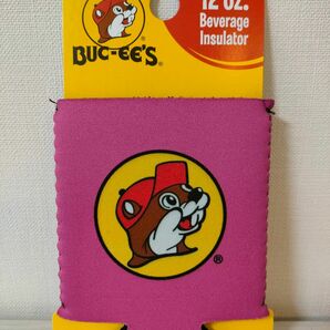 【ラスト】バッキーズ　缶ホルダー　ピンク　Bucee's