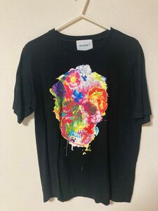 LHP マディクト スカルフラワーtシャツcrimie RADIALL calee 古着、ヴィンテージスカルTシャツ