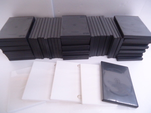 [KCM]amb-868* long-term keeping goods unused *DVDke- stole case black white 55 piece set 