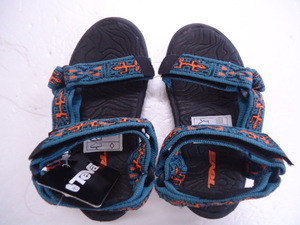 [KCM]TEVA-110005T-OLDB-5b# sharing equipped new goods #teba Kids shoes T Hurricane 3 sandals 110005T OLDB/ blue US5( approximately 12.) baby 