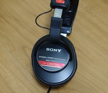 MDR-CD900ST SONY ソニー スタジオ用モニターヘッドフォン 3.5mm変換アダプター付き_画像3