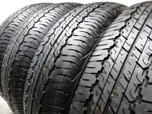 Y-280(送料無料/代引きOK)ランクN 中古 新車外し ゴリ溝 195/80R15 DUNLOP GRANDTREK AT20 2023年 9.5分山 夏タイヤ 4本SET_画像6